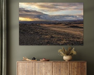 Buitenaards landschap in IJsland van Paul Weekers Fotografie
