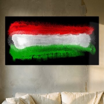 Drapeau national symbolique de la Hongrie