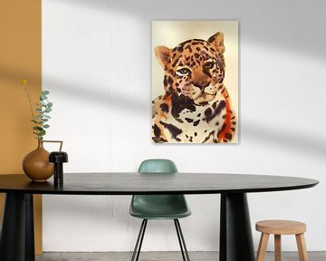 Tiger Love van Helia Tayebi Art