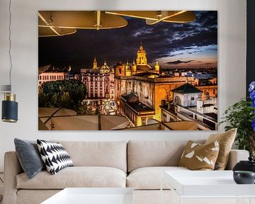 De avond valt over Sevilla von Harrie Muis