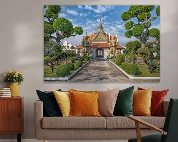 Wat Arun Tempel in Bangkok van Bernd Hartner