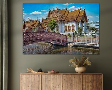 Temple de marbre de Bangkok sur Bernd Hartner