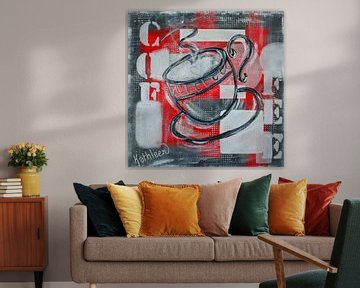 Morgenkaffee von Kathleen Artist Fine Art