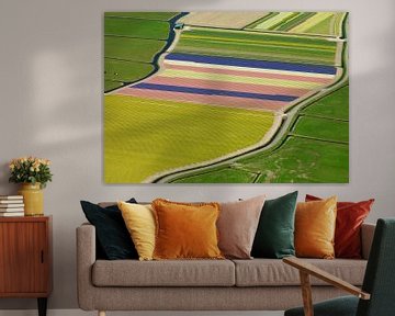 Bulb region with colourful fields by Sky Pictures Fotografie