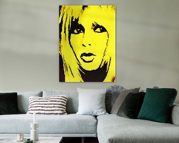 Brigitte Bardot "Fatal" van Kathleen Artist Fine Art