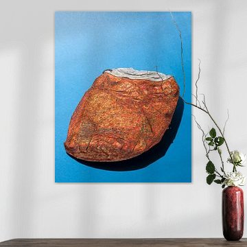 Popart. Zeer roestig Coca-Cola blikje