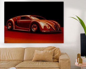 Bugatti Veyron "Beetgatti" 1945 Peinture sur Paul Meijering