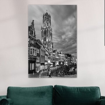 Utrecht - Vismarkt ZwartWit 02 von Thomas van Galen