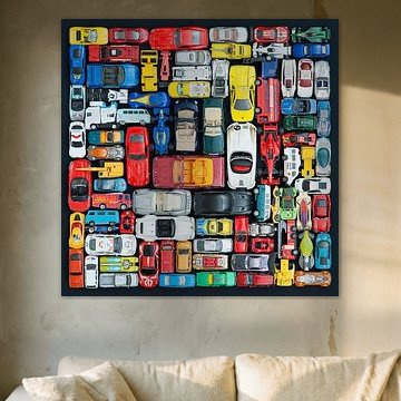Collection of toy cars by Floris Kok