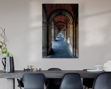 Het binnenhof Den Haag van Digitale Schilderijen