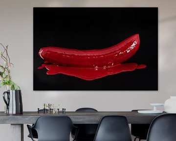 Rode banaan van Ulrike Leone