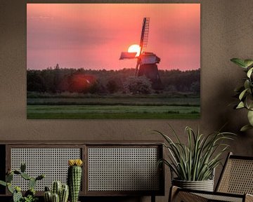 Sunset at the North Mill by Frenk Volt