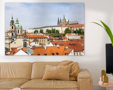 Prague cityscape by Katrin May