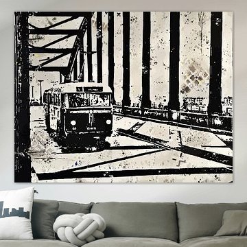 Arnhem Trolleybus John Frost Bridge by TRICHOPOULOS