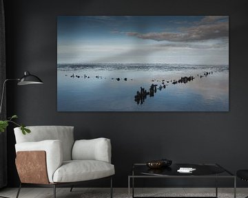 silence on the mud flats 1 sur Geertjan Plooijer