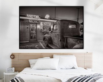 Route 66 hotel, winnende foto USA4ALL! van Humphry Jacobs