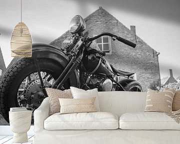 Harley Davidson in Zwart en Wit van anne droogsma