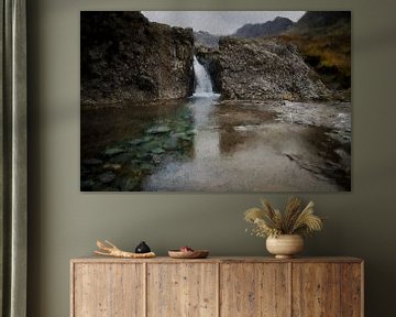 The Fairy Pools in Scotland by Digitale Schilderijen