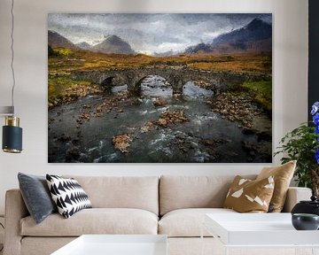 Landschaft Schottland von Digitale Schilderijen