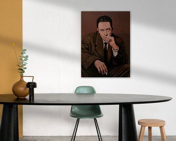 Albert Camus Gemälde von Paul Meijering