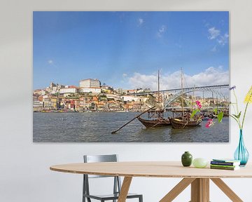 Porto - Ribeira und Douro von Katrin May