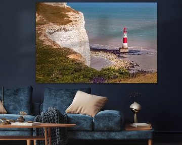 Beachy Head vuurtoren van Rob Boon