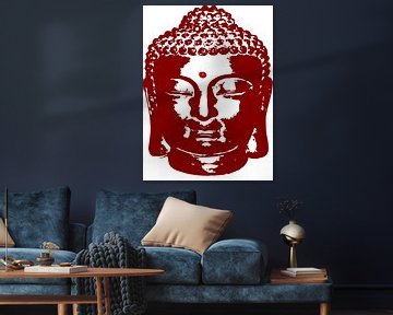 Boeddha digitaal tekening van sarp demirel