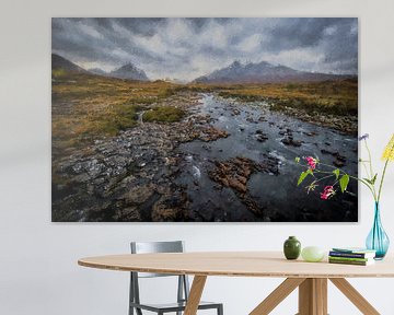 Landschaft Schottland von Digitale Schilderijen