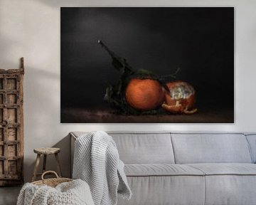 Stilleben Clementinen von Digitale Schilderijen