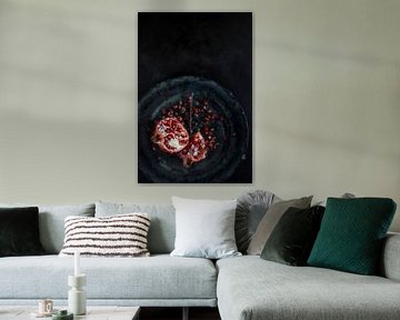 Stillleben Granatapfel von Digitale Schilderijen