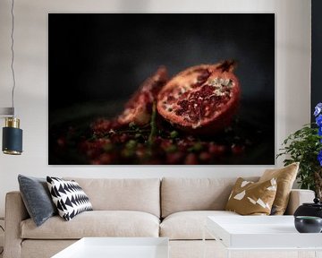 Granatapfel-Stillleben von Digitale Schilderijen