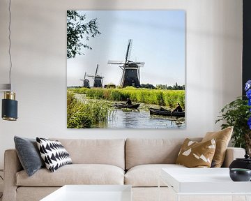 3 Moulins à vent Stompwijk sur Scholtes Fotografie