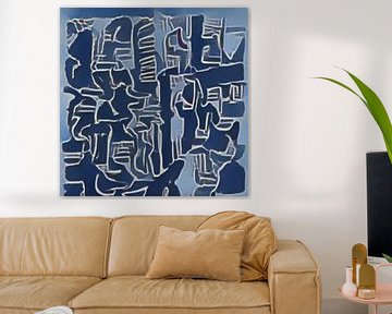 Abstract inspiration IV by Maurice Dawson