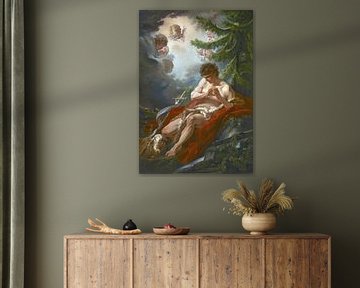 Johannes de Doper, François Boucher, ca 1755
