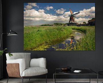 The Polder and Mill by Sven Wildschut