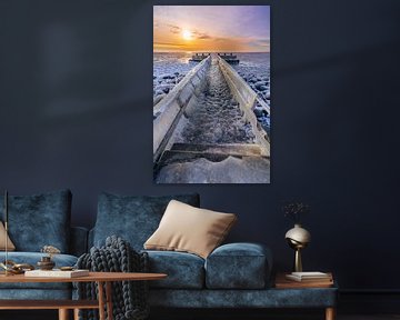 The Afsluitdijk by Lisa Antoinette Photography