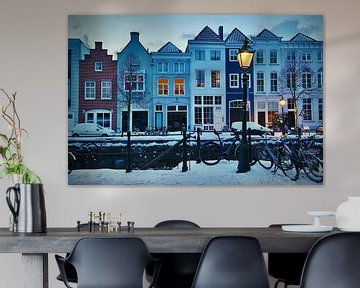 Le Brede Haven dans une ambiance hivernale sur Jasper van de Gein Photography