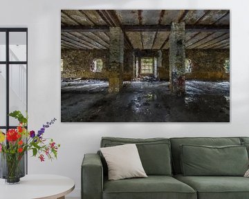 Oud en verlaten - Fort de la Chartreuse van Digitale Schilderijen