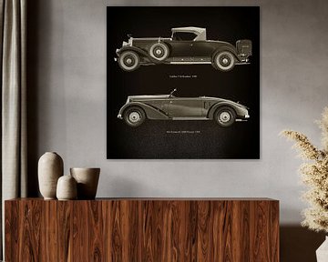 Cadillac V16 Roadster 1930 und Alfa Romeo 6C 2300 Pescara 1934