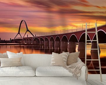 Bridge 'De Oversteek' Nijmegen, Netherlands by Adelheid Smitt