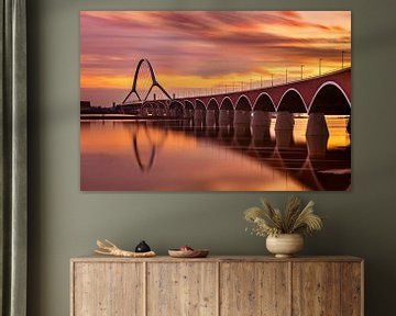 Bridge 'De Oversteek' Nijmegen, Netherlands by Adelheid Smitt