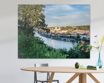 Blick auf die Skyline von Passau von Animaflora PicsStock