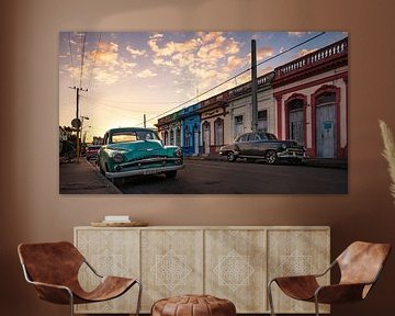 Vintage car in Cienfuegos - Cuba