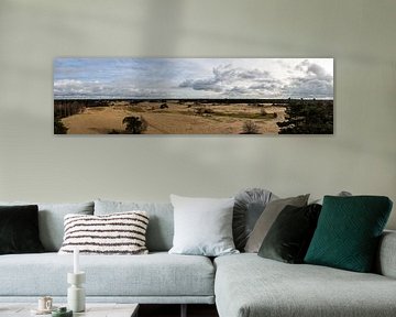 Panorama Kootwijkerzand van Paul Veen