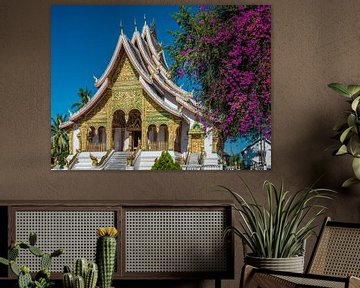 Luang Prabang - Haw Pha Bang by Theo Molenaar