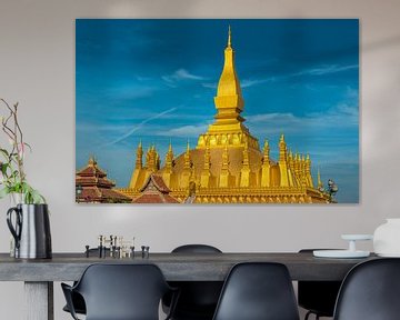 Vientiane - That Luang Stupa by Theo Molenaar