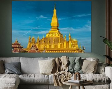 Vientiane - That Luang Stupa von Theo Molenaar