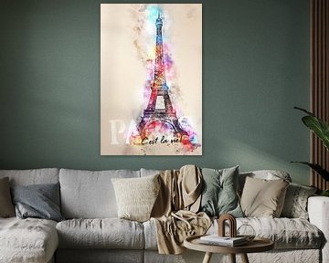 Eiffeltoren - Parijs van Sharon Harthoorn