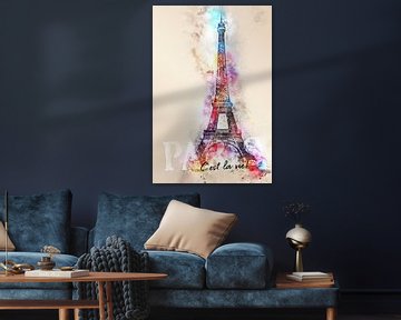 Eiffelturm - Paris von Sharon Harthoorn