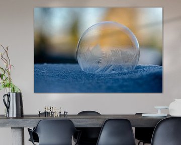 Frozen bubble VII by Gerben van den Hazel